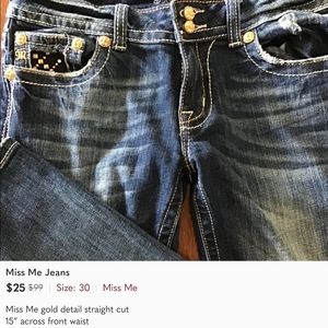 Miss me jeans